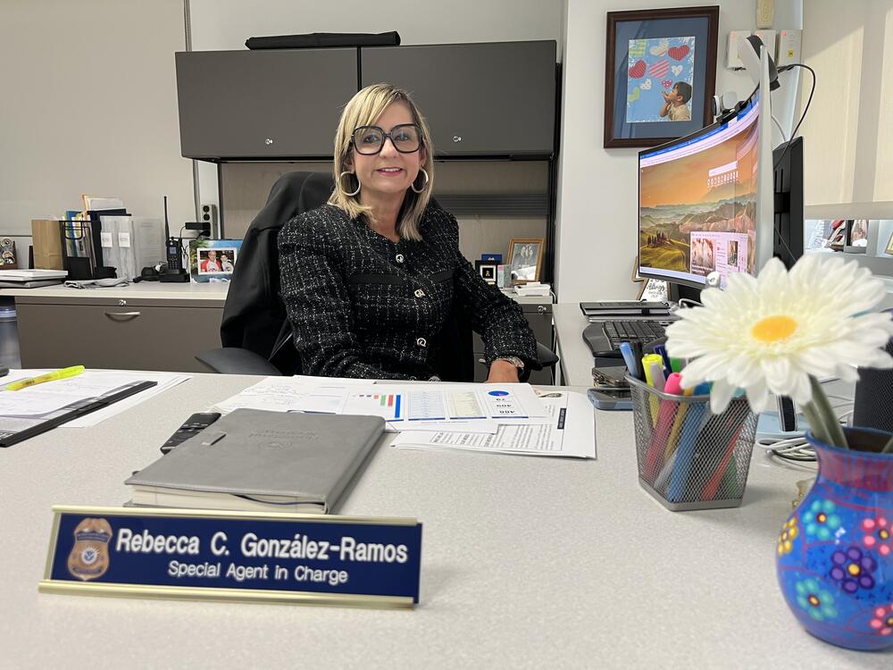 Rebecca González-Ramos runs Immigration and Customs Enforcement's intelligence office — known as Homeland Security Investigations — in San Juan, Puerto Rico. Her mandate under President Trump, she said, is to find every deportable immigrant in Puerto Rico and the U.S. Virgin Islands.