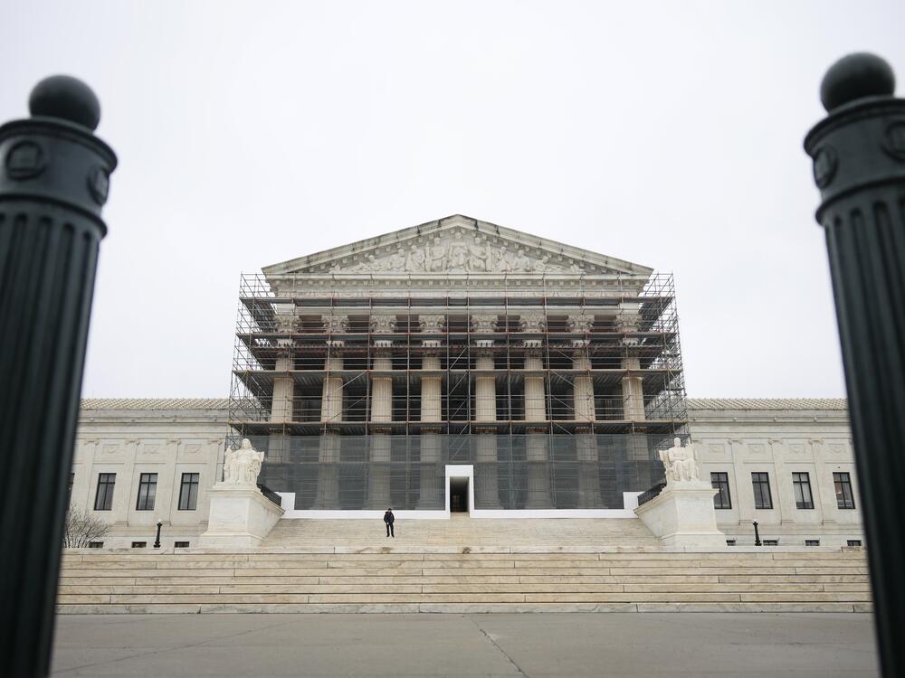 The Supreme Court is seen on April 7 in Washington, D.C.