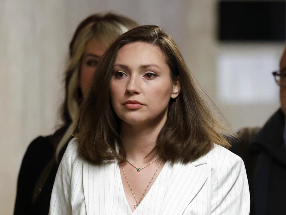 Weinstein accuser Jessica Mann arrives at his trial on May 21.