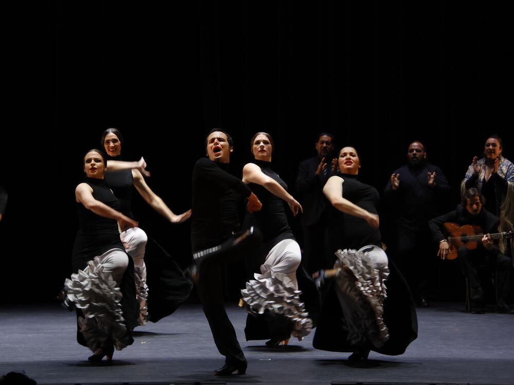 Yjastros, the American Flamenco Repertory Company, performing in Albuquerque