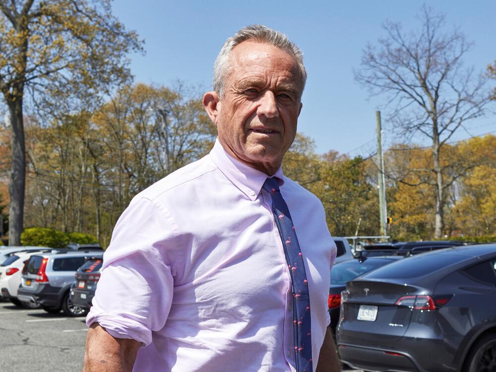 Robert F. Kennedy Jr. in April 2024, when he was running for president.