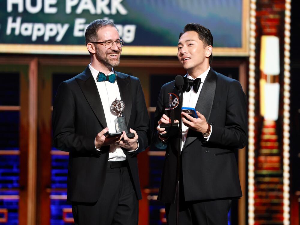 Will Aronson and Hue Park accept the Best Score award for <em>Maybe Happy Ending</em>.