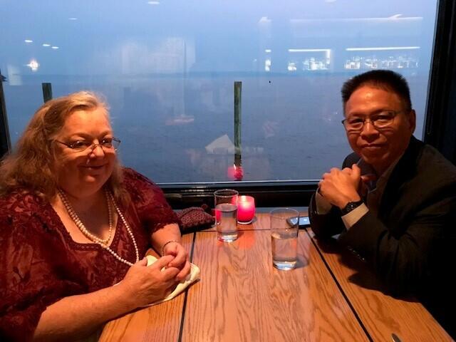 Kathleen To and her husband are seen celebrating their 40th anniversary. This year, on June 13, 2025, it will be the 50th anniversary of when they first met.
