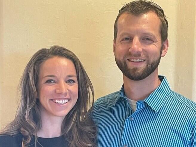 Darren Wayman (right) with his wife, Bonny Wayman.