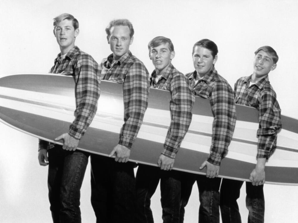 The Beach Boys in 1962