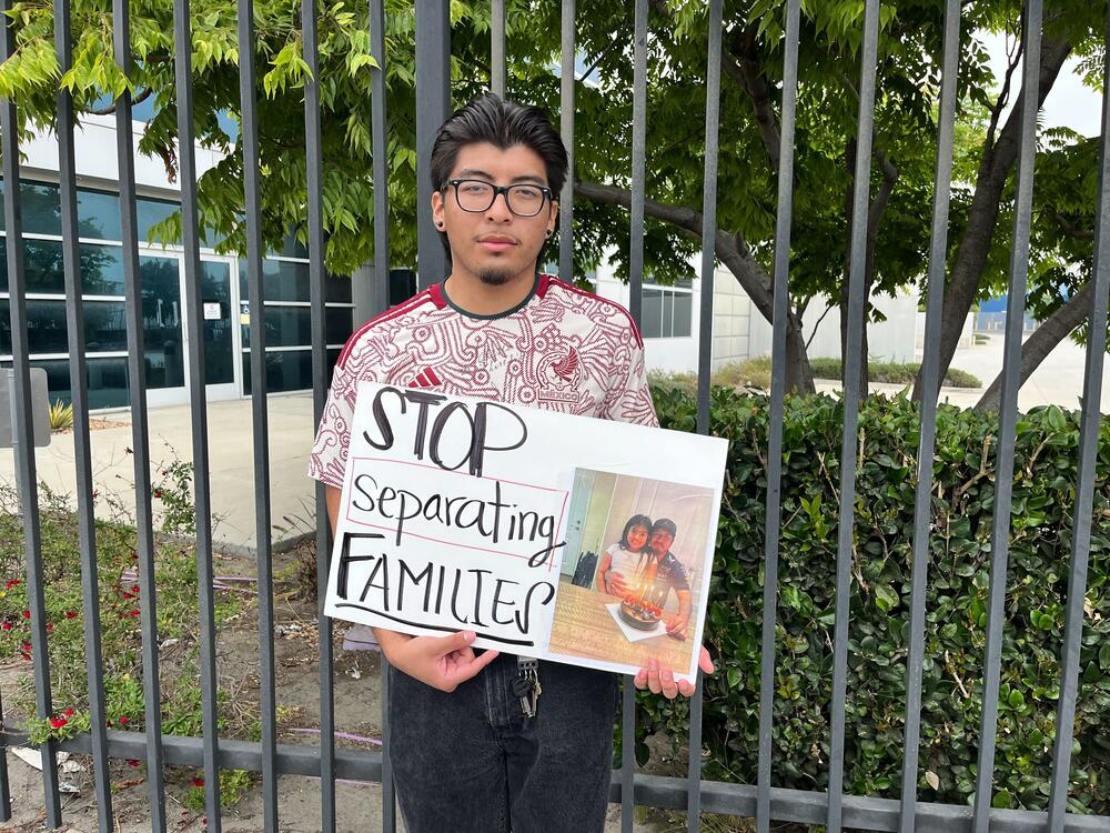 Carlos Gonzalez, 22, told NPR that his brother, Jose Paulino Gonzalez, 35, was arrested by ICE officials on June 6. The younger Gonzalez said he has not been able to contact his detained brother since he was taken in.