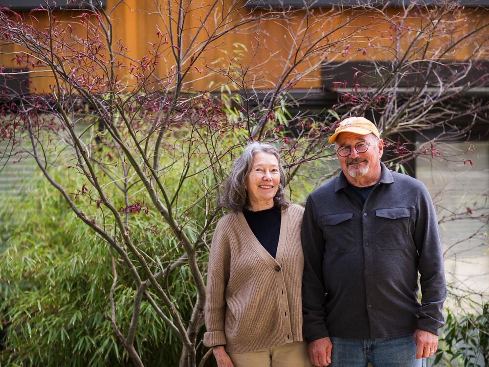 Architects Mary and Ray Johnston saved more than 30 trees in the Bryant Heights development they worked on.
