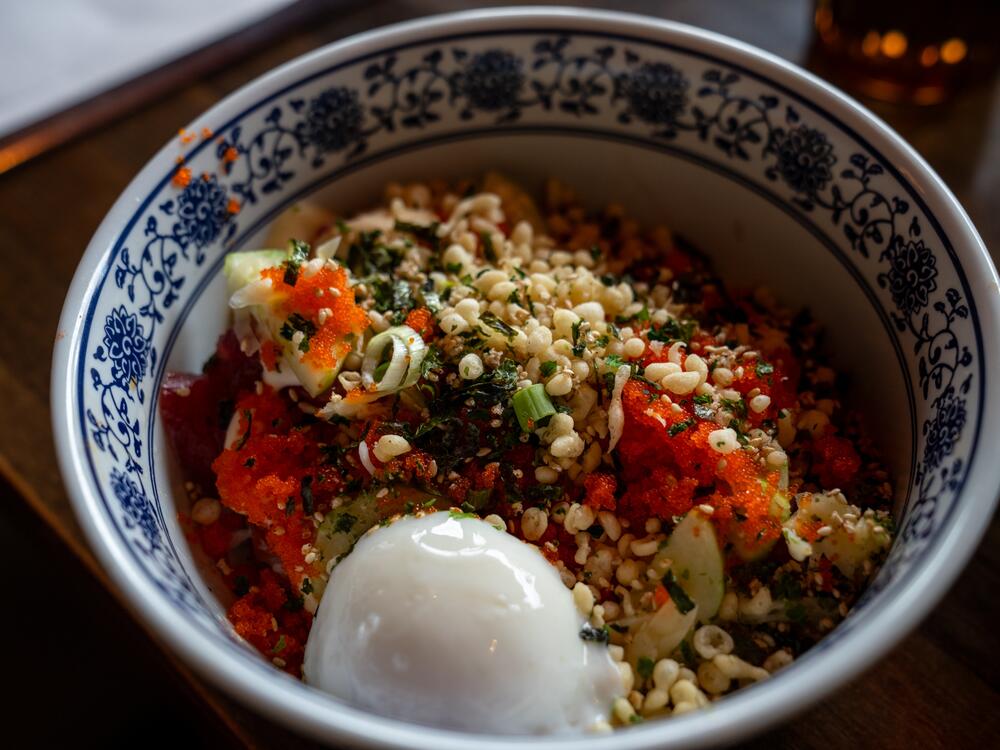 The O.G. Chirashi, one of the more popular dishes at Jackrabbit Filly.