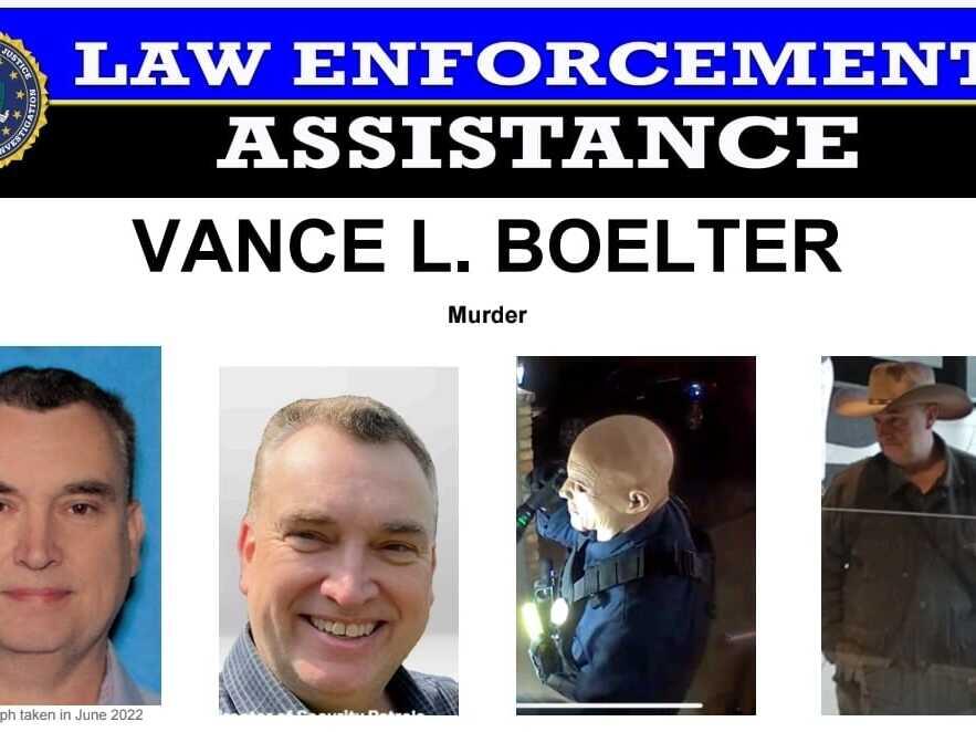 Vance Luther Boelter, age 57, is the suspect in targeting political shootings in Minnesota that left one Democratic lawmaker dead. A national manhunt is underway for Boelter who authorities say was last spotted on a camera in the city of Minneapolis. Boelter is shown here in photographs compiled by the FBI for a wanted poster.