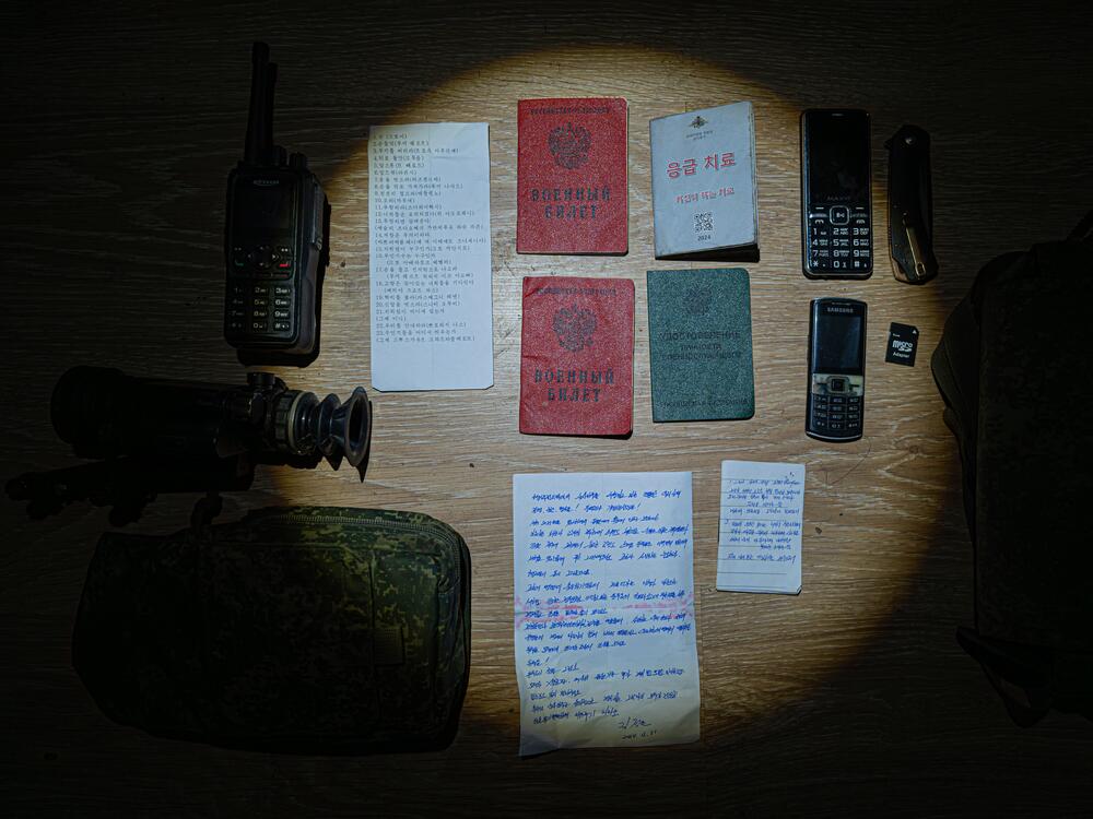 Ukraine's special forces found documents, military tickets, notes, phones and equipment early this year on the bodies of North Korean soldiers killed in Kursk, a Russian region that borders Ukraine.