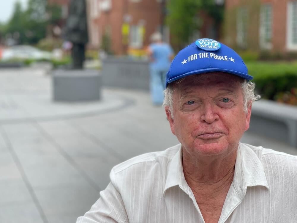 John Wells, a retired economist statistician with the federal government, called the miltary parade outrageous. 