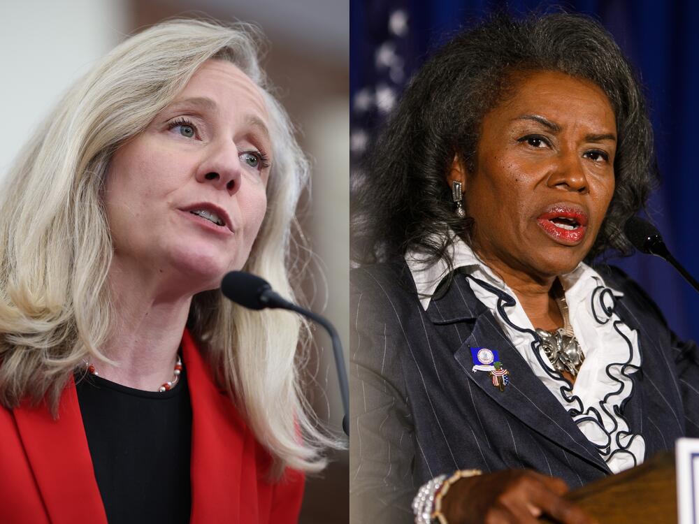 Democrat Abigail  Spanberger (left) and Republican Winsome Earle-Sears are the candidates for governor of Virginia.