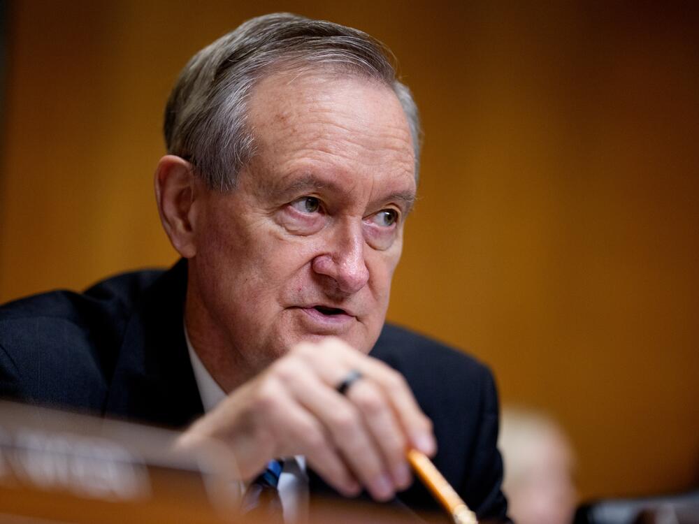Senate Finance Committee Chairman Sen. Mike Crapo, R-Idaho., is seen here during a hearing on June 12, 2025. The Senate Finance Committee has released the text of its portion of the 