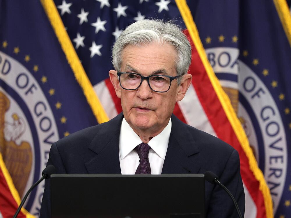 Federal Reserve Chair Jerome Powell and his colleagues held interest rates steady Wednesday, as they wait to see how President Trump's tariffs will affect inflation.