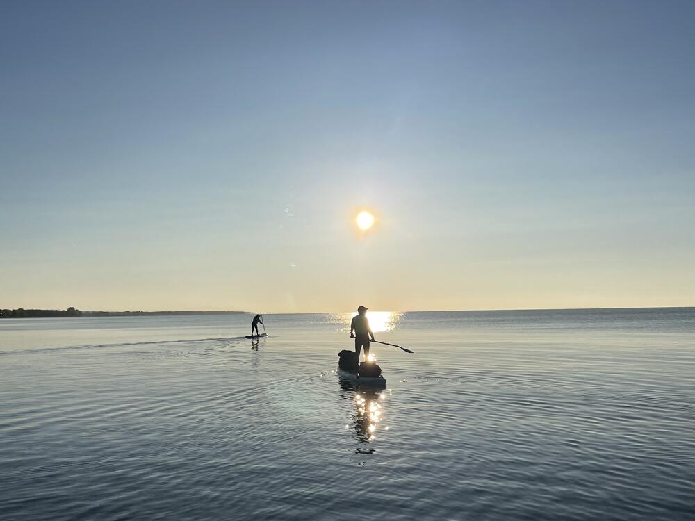 Dan Rubinstein and a friend set out from Port Hope, Ontario, on September 15, 2023.