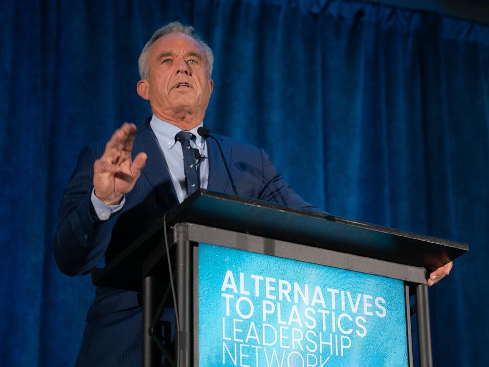 Health Secretary Kennedy speaks at the Chemicals of Concern policy summit in Charlotte, N.C., in April.