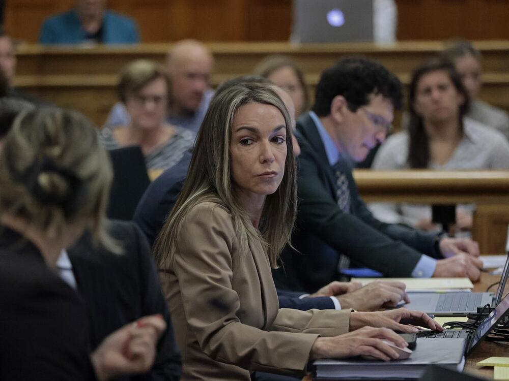 Karen Read sits in her retrial in Norfolk Superior Court on June 9.