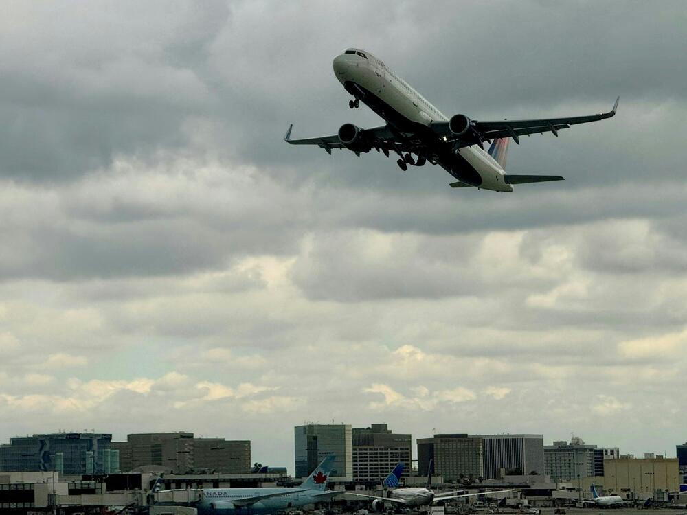 A passenger plane takes off from Los Angeles International Airport on March 6, 2024, one of the busiest airports in the U.S. The American aviation system needs all the new air traffic controllers it can get. The FAA is more than 3,000 certified controllers short of full staffing, and personnel at many facilities are working mandatory overtime and six-day weeks.