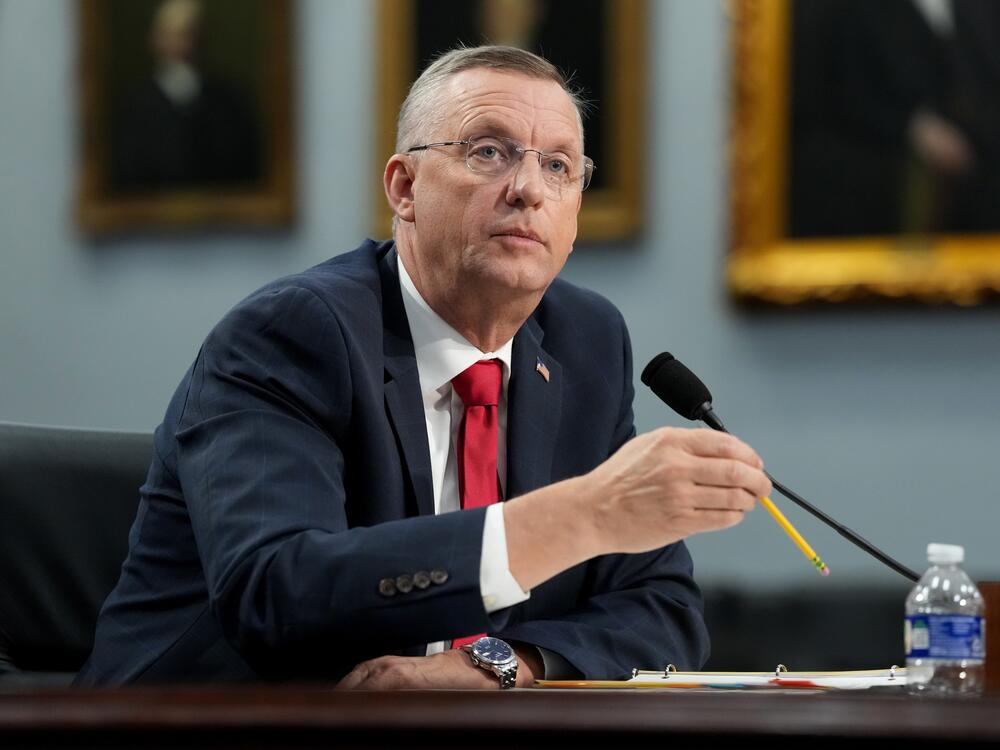 Veterans Affairs Secretary Doug Collins testifies on Capitol Hill on May 15.