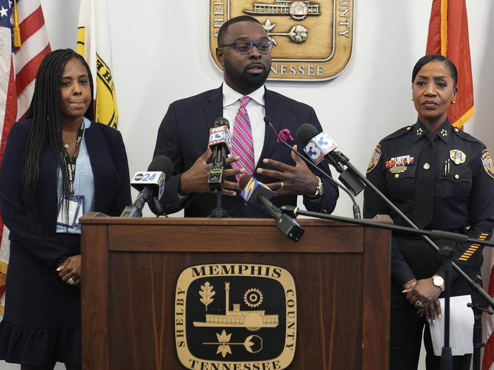 Memphis Mayor Paul Young speaks during a news conference in December 2024.