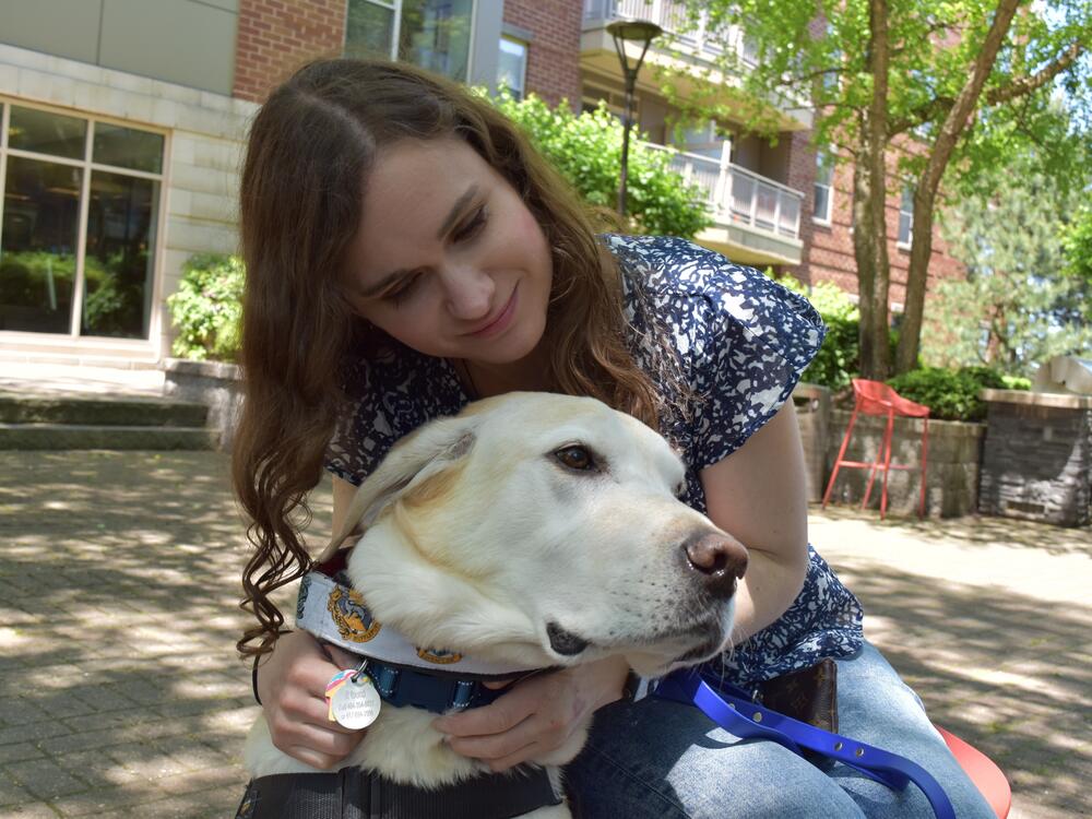 Jessica Chaikof was born with Usher 1F syndrome, which results in congenital deafness and eventual blindness.