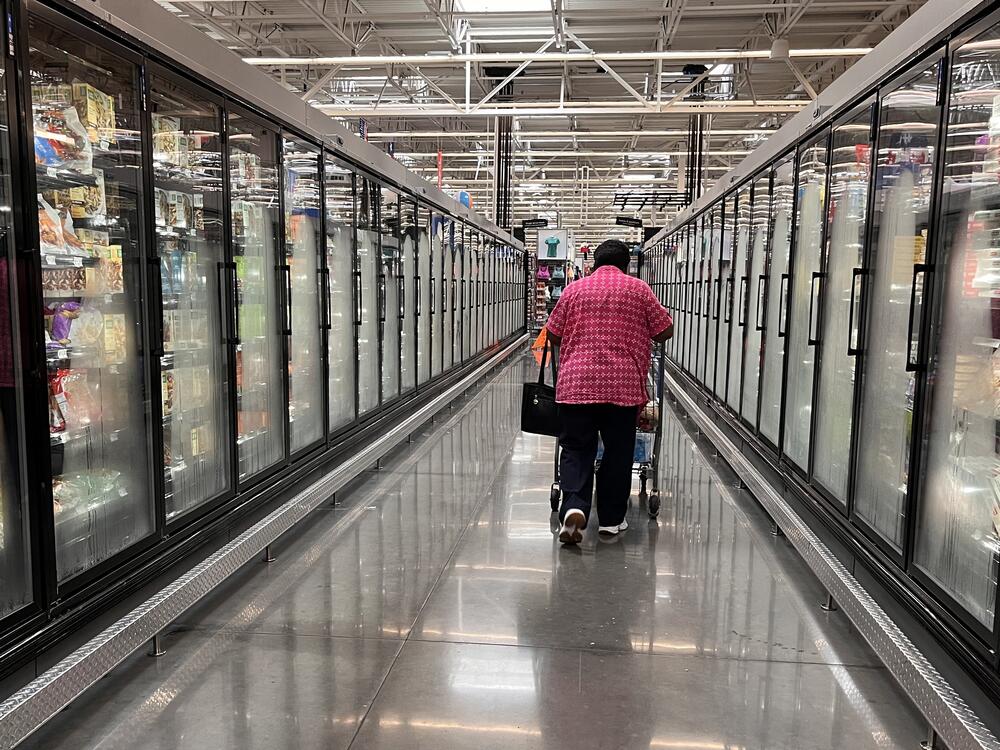 The Trump administration is trying to get access to data held by states, such as information about people who have been enrolled in the Supplemental Nutrition Assistance Program, which provides food aid to people.