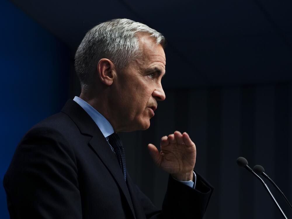 Canadian Prime Minister Mark Carney holds a closing press conference following the NATO Summit in The Hague, Netherlands on Wednesday, June 25.
