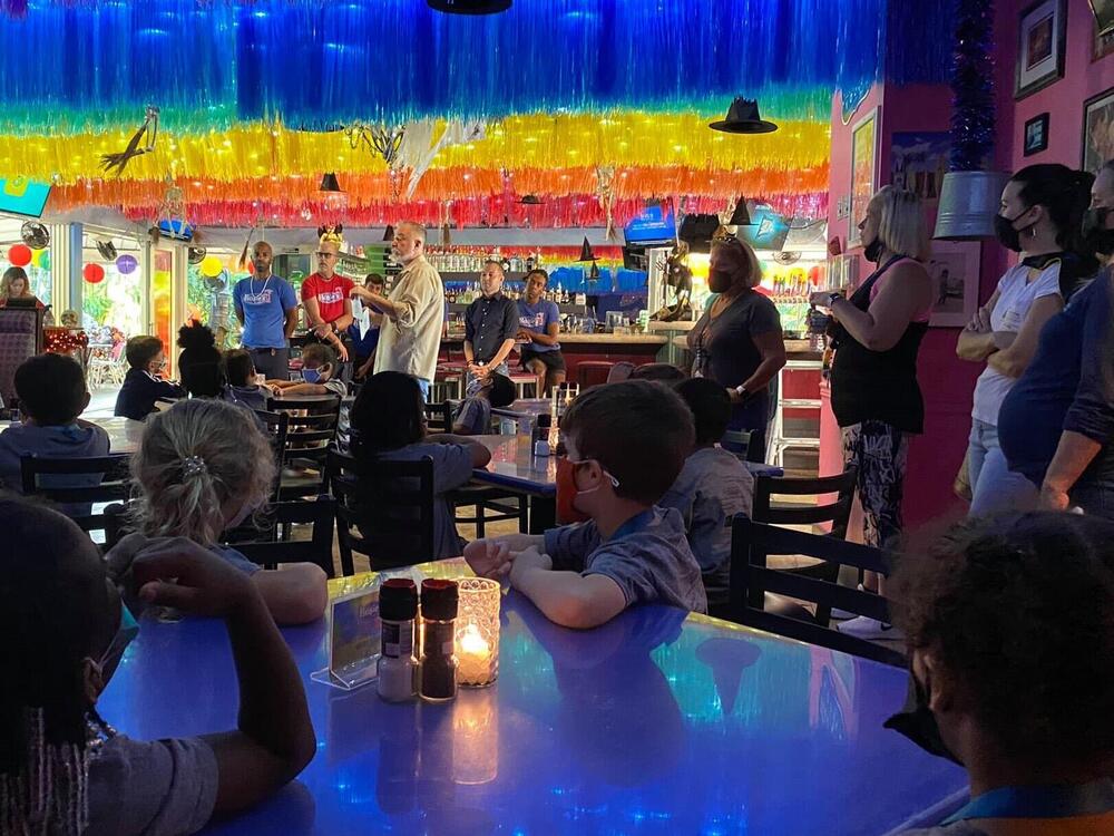 After Broward County School Board member Sarah Leonardi posted photos from an elementary school class visit to a local bar and grill that was gay-owned, she says she was targeted with harassment and death threats.