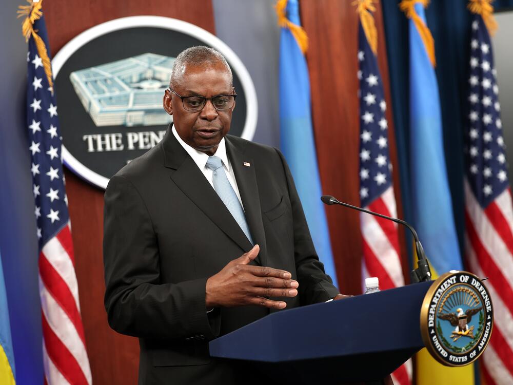 Then-Defense Secretary Lloyd Austin in 2024. A federal appeals court has ruled in his favor and canceled plea deals for three men accused of plotting the 9/11 attacks.