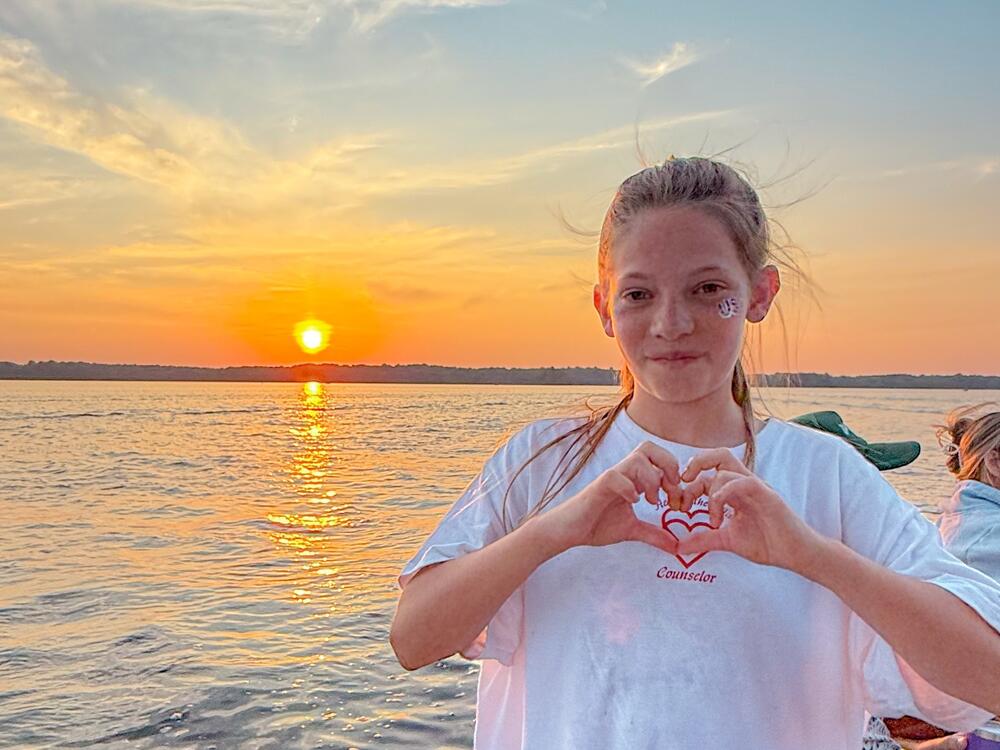 Just after the summer session ended in late June, Heart O' the Hills camper Sydney Sutton sent this photo to the camp's director, Jane Ragsdale, who was killed in the July 4 flooding in Kerr County, Texas.