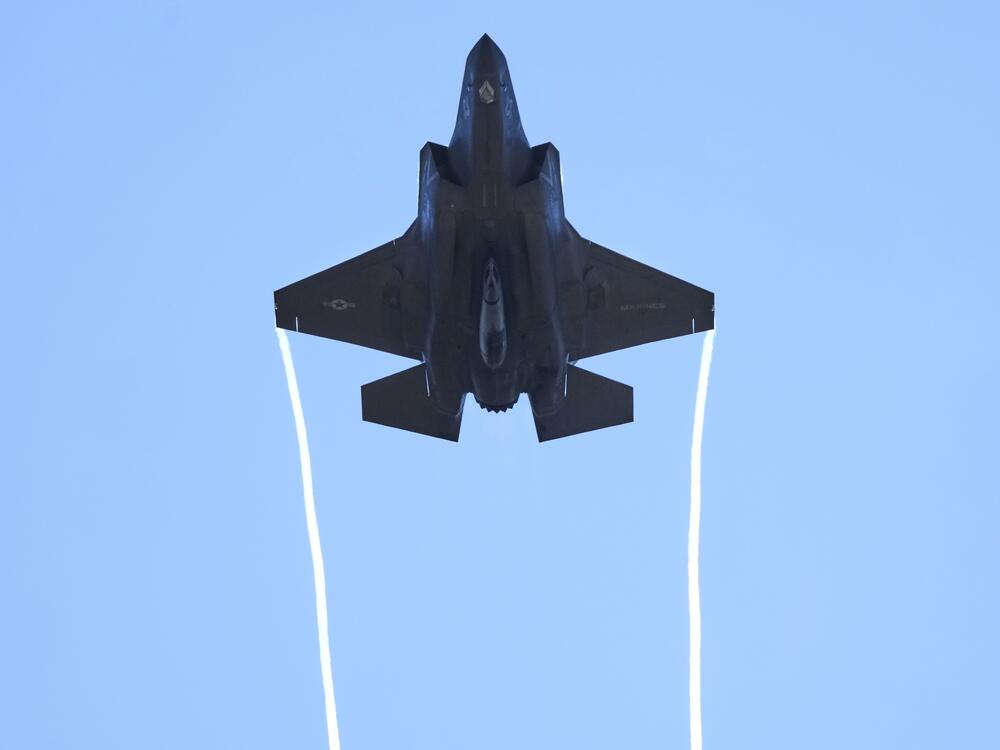 An Australian Airforce F35 fighter jet participates in Exercise Talisman Sabre 2025, Australia's largest-ever war fighting drills at Shoalwater Bay Training Area, near Rockhampton, Australia, on Monday.