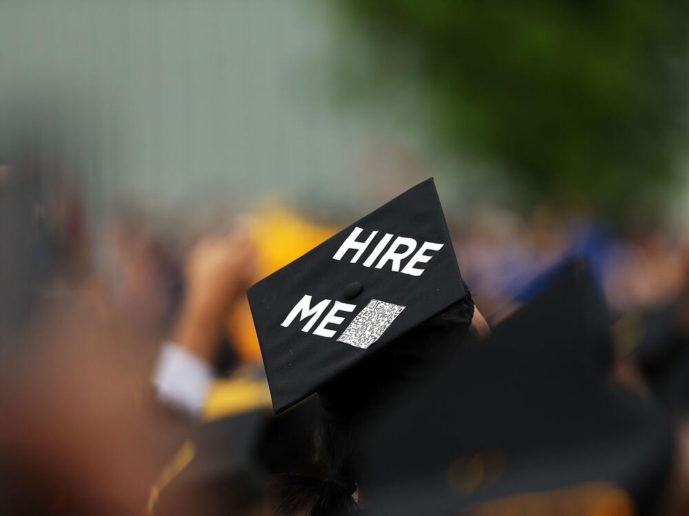Newly-minted graduates are also encountering some storm clouds in the job market.