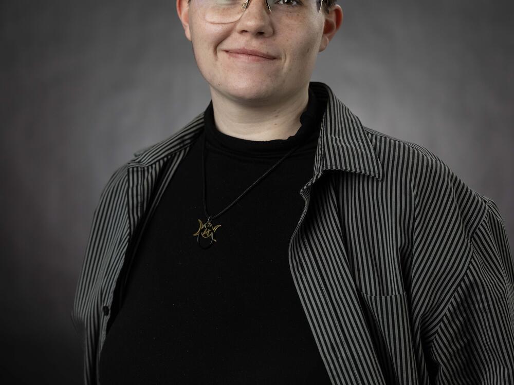Azraiel Raines graduated from Idaho State University with a degree in global studies. She had hoped to work for the State Department, but took a job with her alma mater instead.