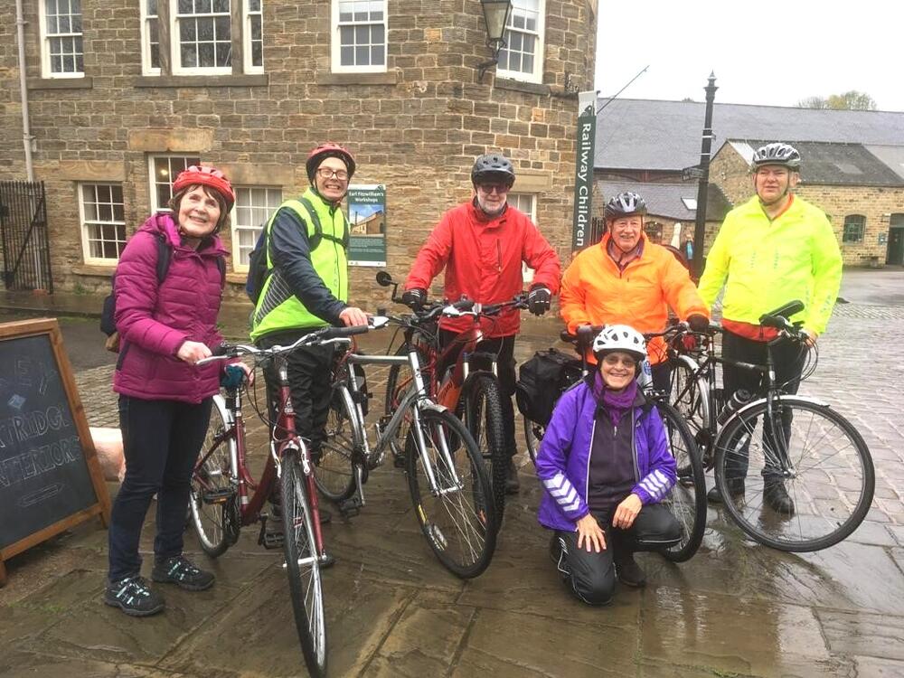 Frank Frost found camaraderie in a cycling group in the U.K. that his doctor recommended he try. They call themselves the 