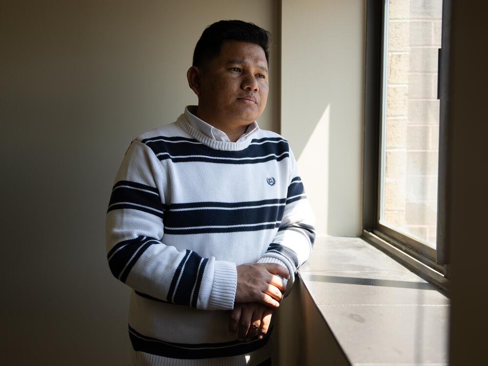 Robin Gurung is a community organizer in central Pennsylvania, home to one of the largest populations of Nepali-speaking Bhutanese communities in the U.S.