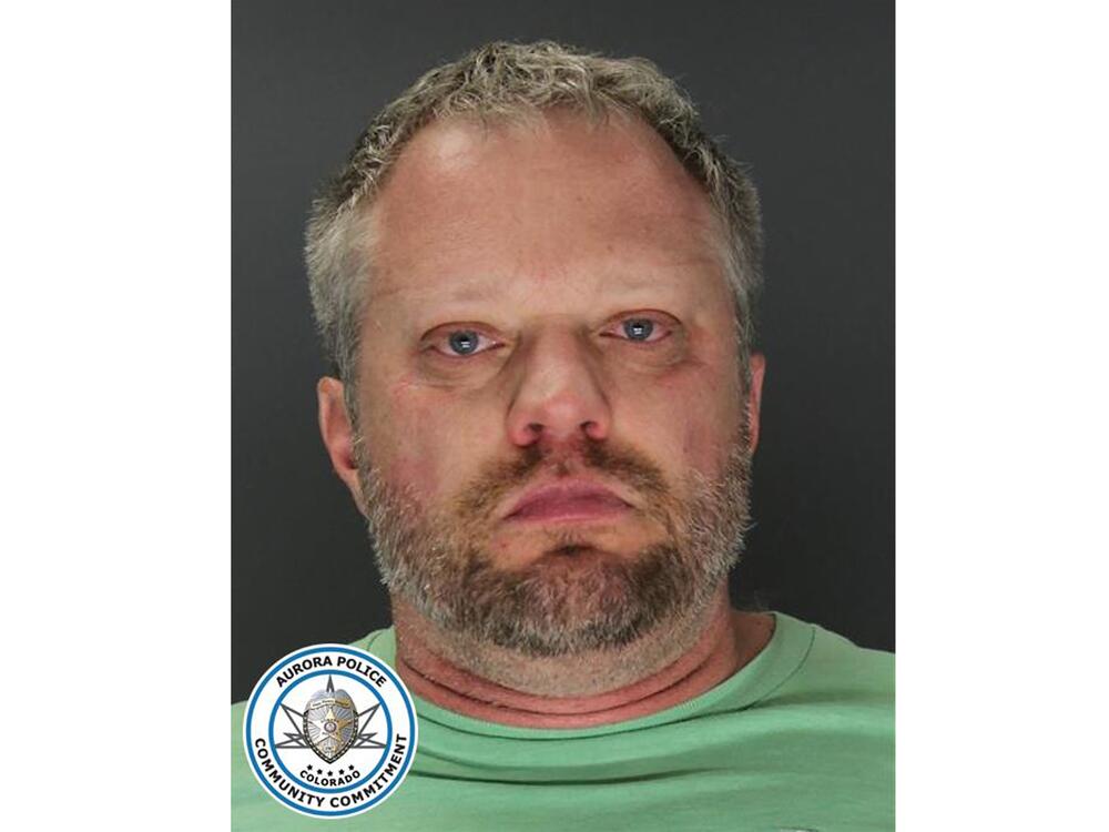 A booking photo provided by the Aurora, Colo., Police Department shows James Craig, who was arrested after his wife's death in March 2023.