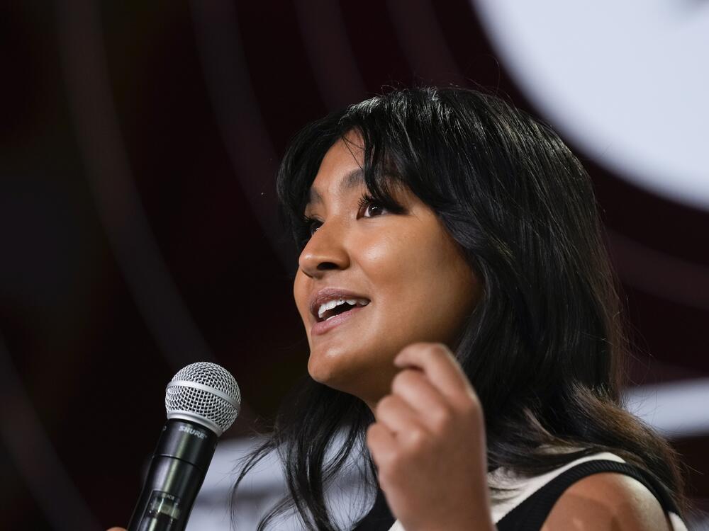 Deja Foxx participates in the Global Citizen NOW conference in New York on April 28, 2023. Foxx fell short this week in her bid to win the Democratic primary for a special election race for Arizona's 7th Congressional District.