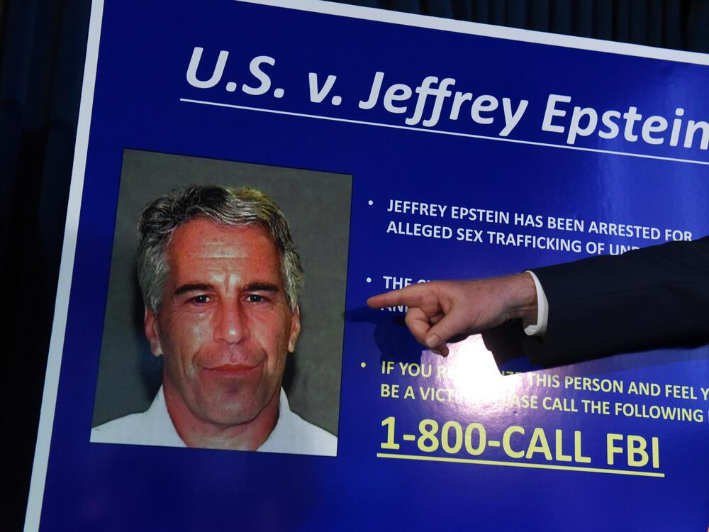 Geoffrey Berman, then the U.S. attorney for the Southern District of New York, announces charges against Jeffrey Epstein on July 8, 2019, in New York City. A federal judge in Florida has denied a request to unseal grand jury transcripts from a separate Epstein case in Florida.