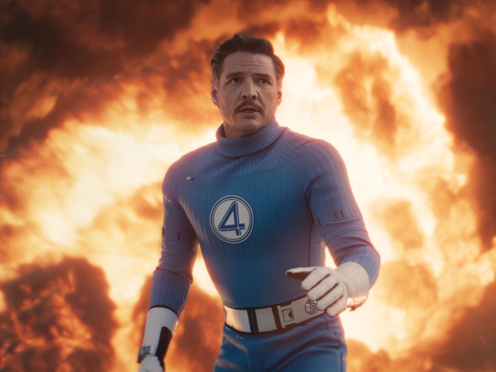 Pedro Pascal as Reed Richards, aka Mister Fantastic.