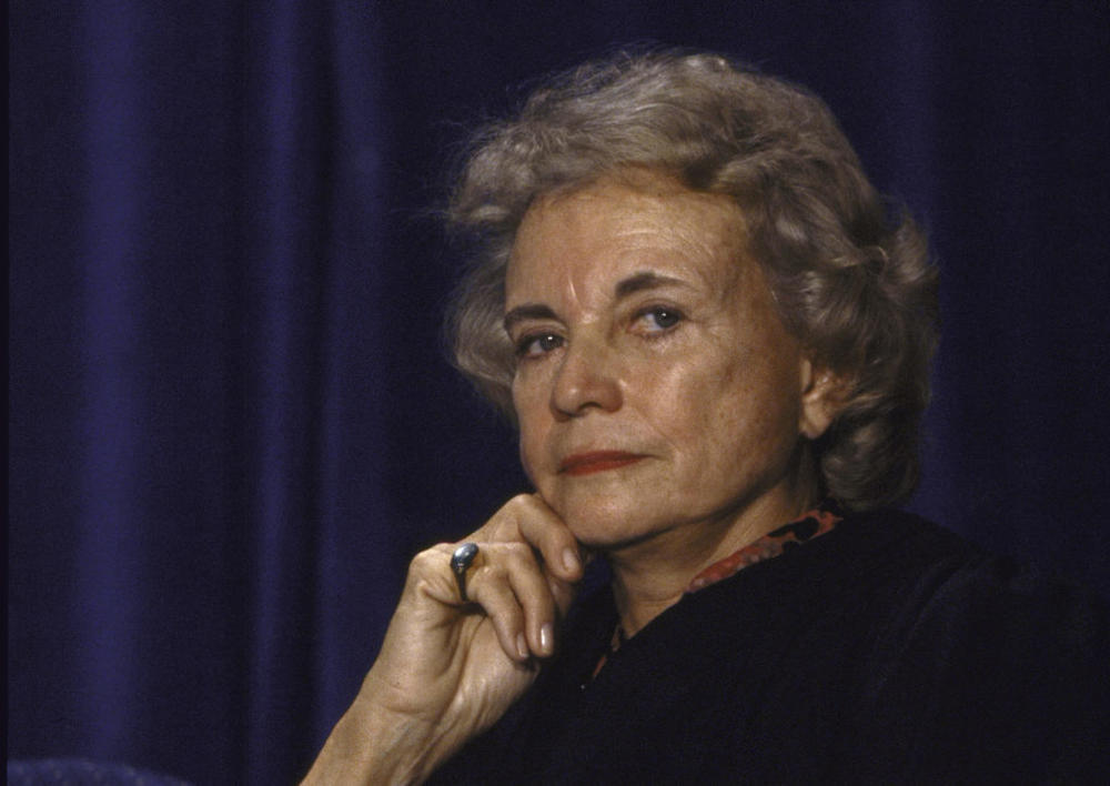 Supreme Court Justice Sandra Day O'Connor in 1992. Photo by Diana Walker/ Getty Images