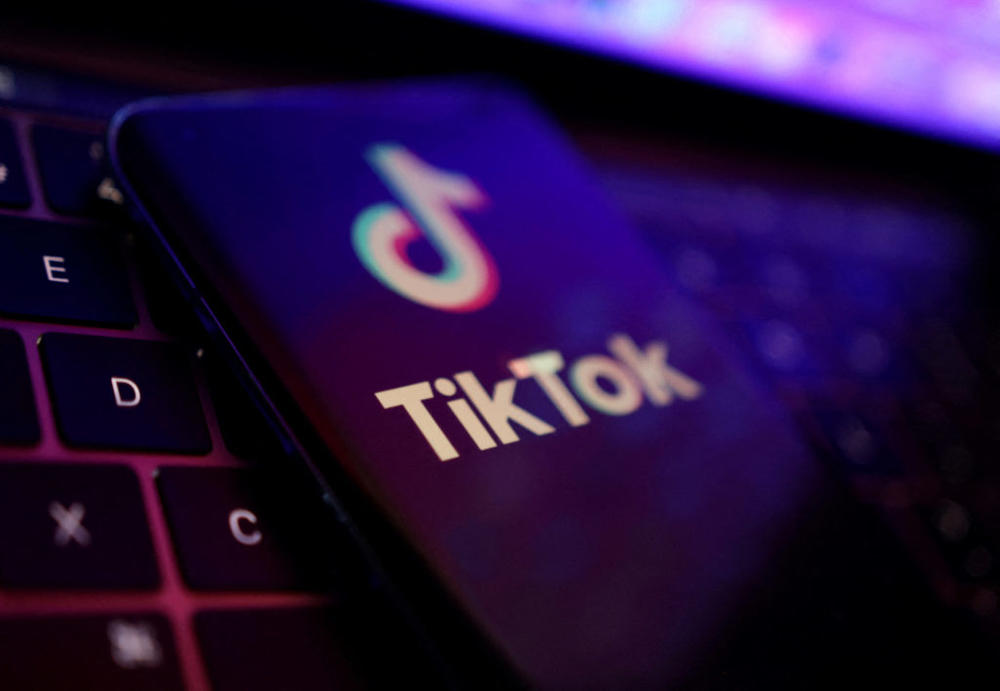 FILE PHOTO: TikTok app logo is seen in this illustration taken, August 22, 2022. REUTERS/Dado Ruvic/Illustration/File Photo