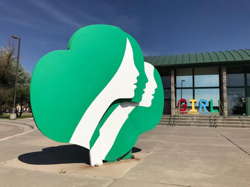 FILE PHOTO - The headquarters of Girl Scouts of New Mexico Trails in Albuquerque, N.M., is shown Jun. 7, 2021. Photo by Susan Montoya Bryan /AP Photo
