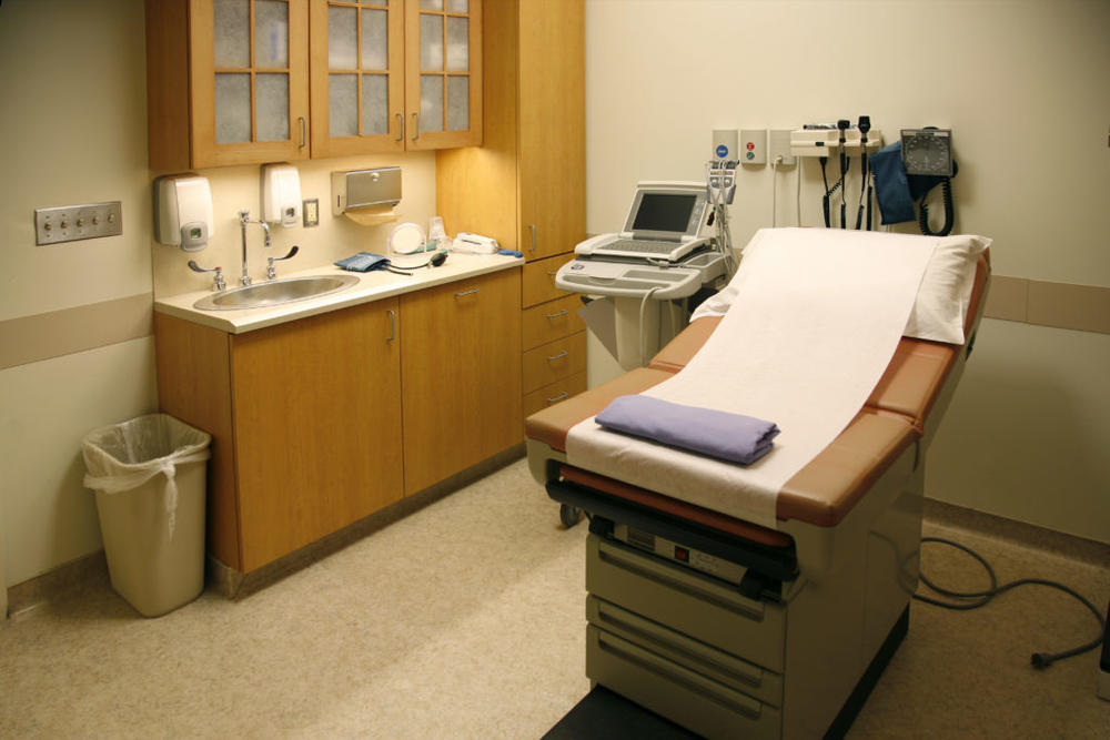 Doctor's exam room.
