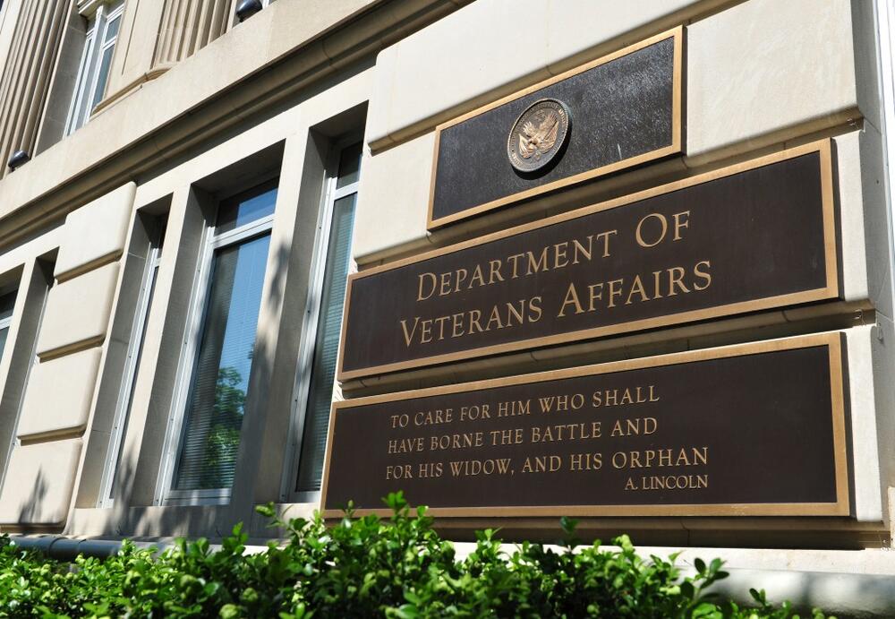 This 2014 photo shows the front of the Veterans Affairs building in Washington, D.C. Photo by Karen Bleier/AFP/Getty Images