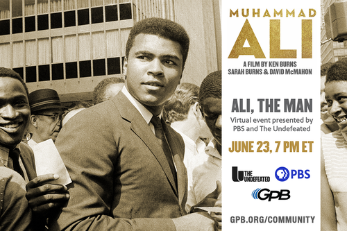       "Ali, the Man" Presented by PBS and The Undefeated  
  
