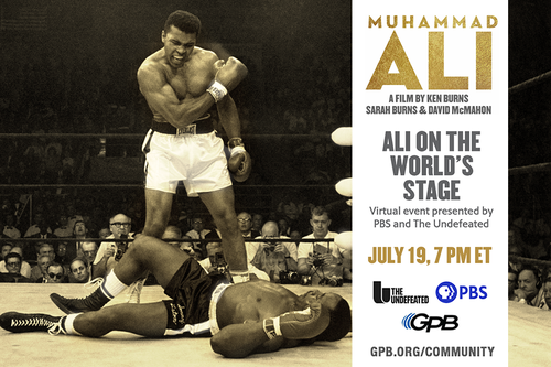       Ali On The World’s Stage 
  