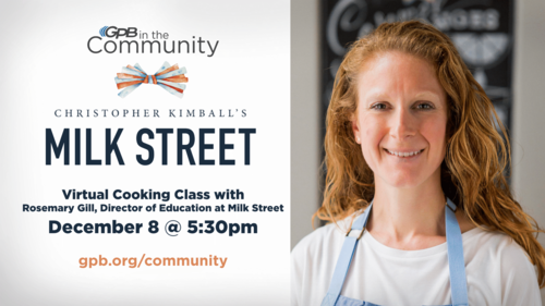       Christopher Kimball's Milk Street Virtual Cooking Class
  