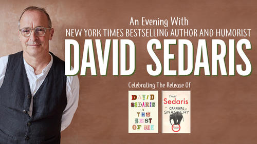       An Evening With David Sedaris
  