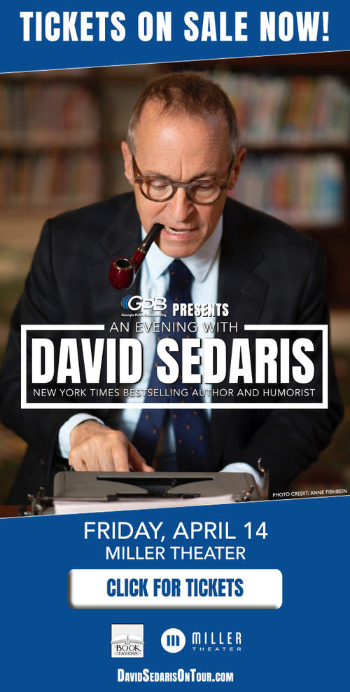 GPB’s Evening with David Sedaris in Augusta