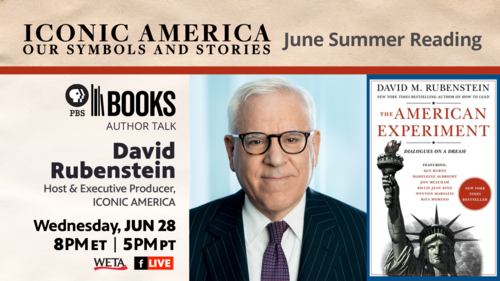       Iconic America Reading Challenge with David Rubenstein
  